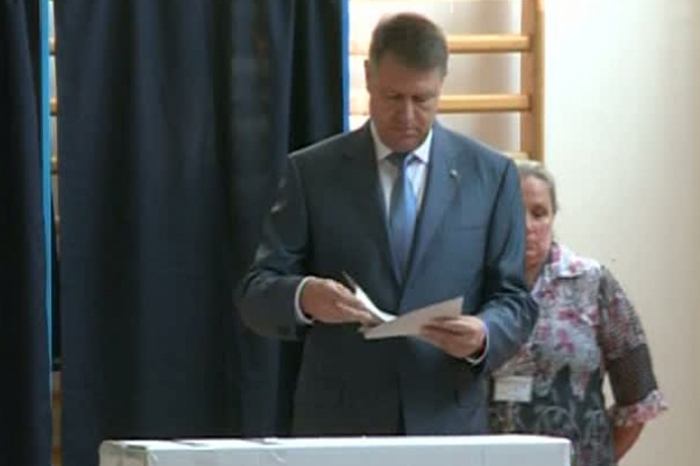 Alegeri parlamentare 2016. Iohannis: Am votat pentru o Românie prosperă şi puternică