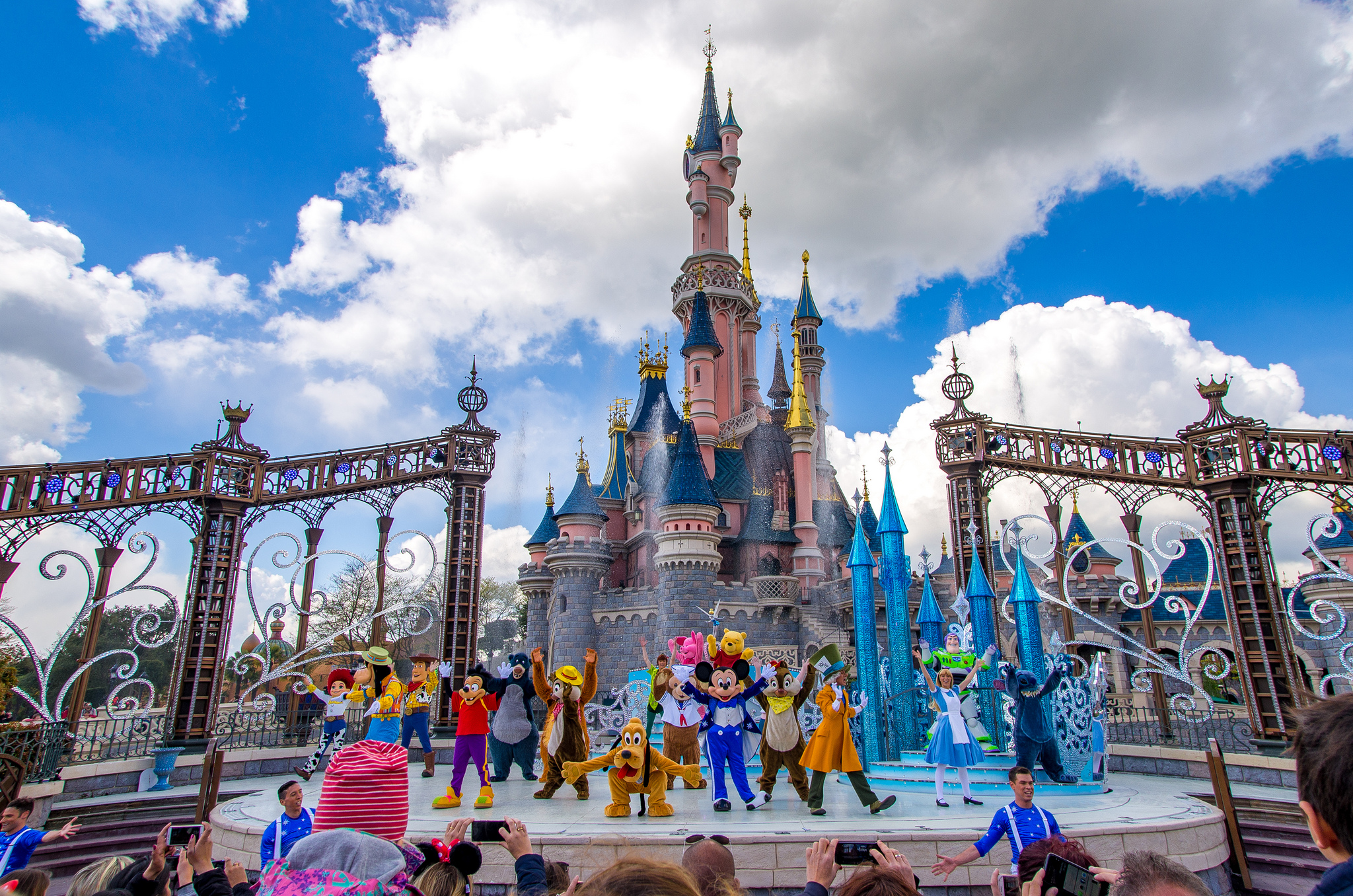 Disneyland Paris - parada personajelor 