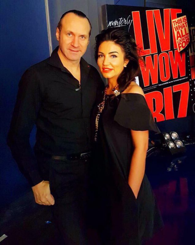 Alin Oprea și fosta soție, Larisa