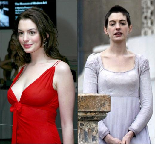 Anne Hathaway, transformare radicală pentru rolul din Mizerabilii