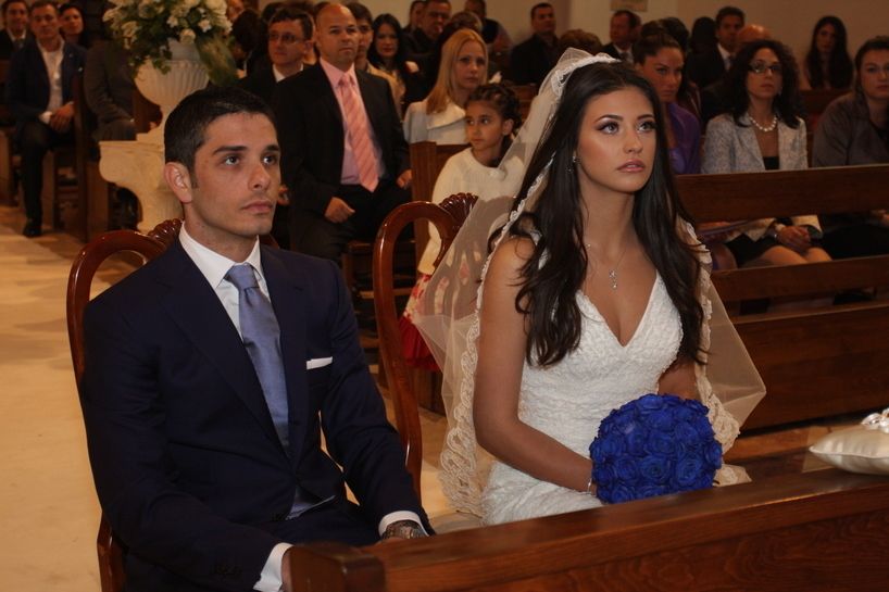 Antonia și primul ei soț, Vincenzo Castellano