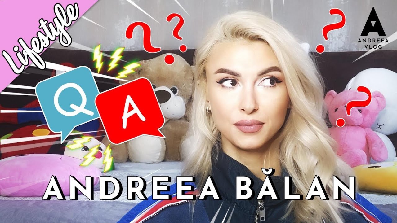Andreea Bălan face destăinuiri emoționante pe YouTube