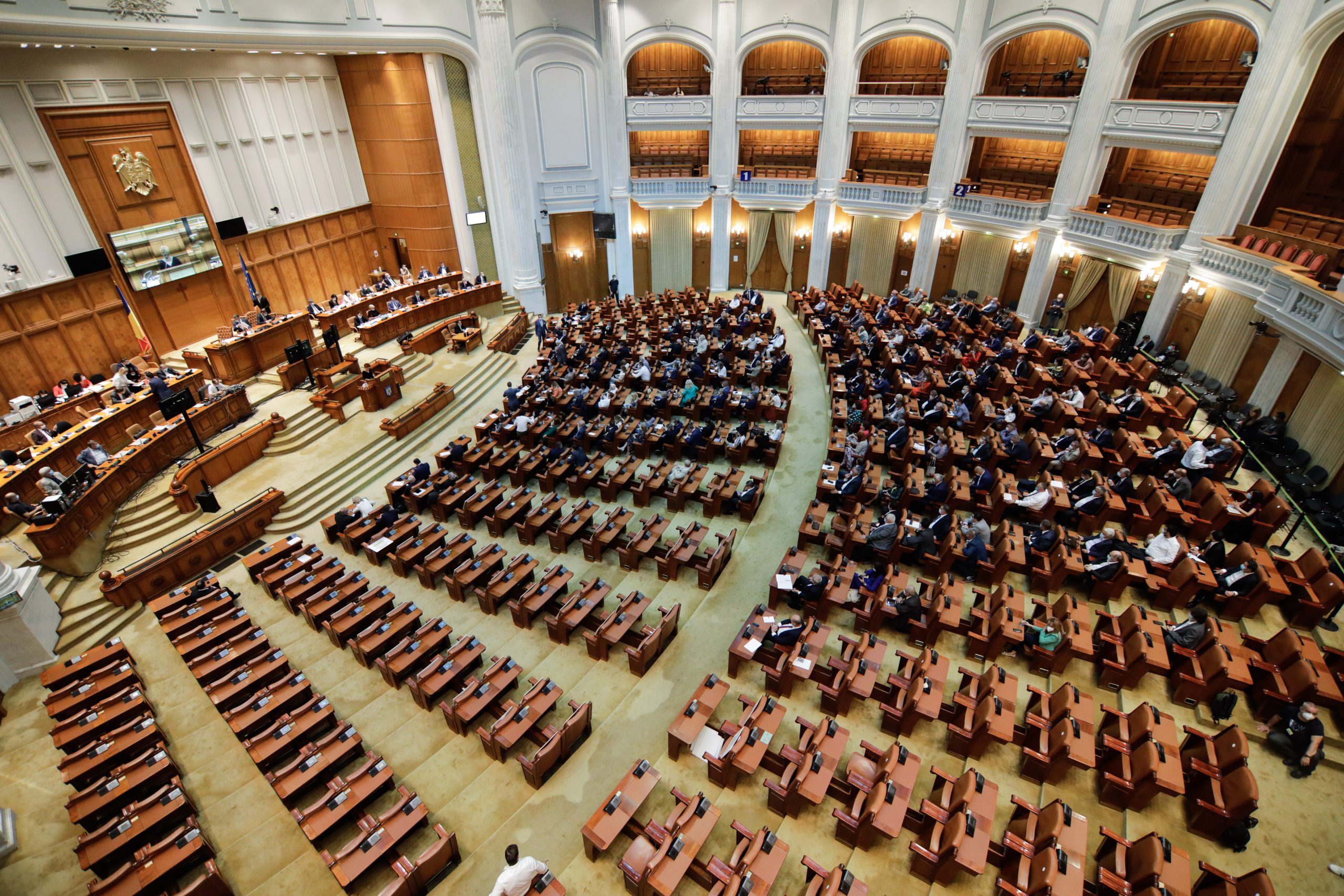 Veniturile lunare ale senatorilor și deputaților din Parlamentul României. Inquam Photos / George Calin