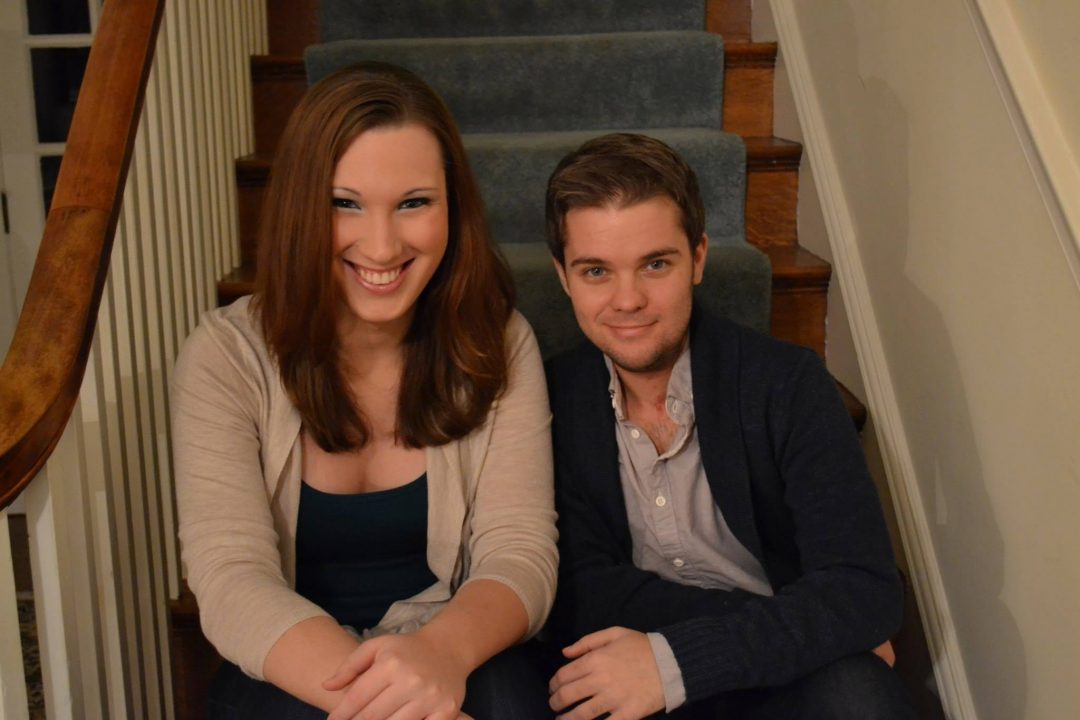 Sarah McBride și soțul ei, Andrew Cray
