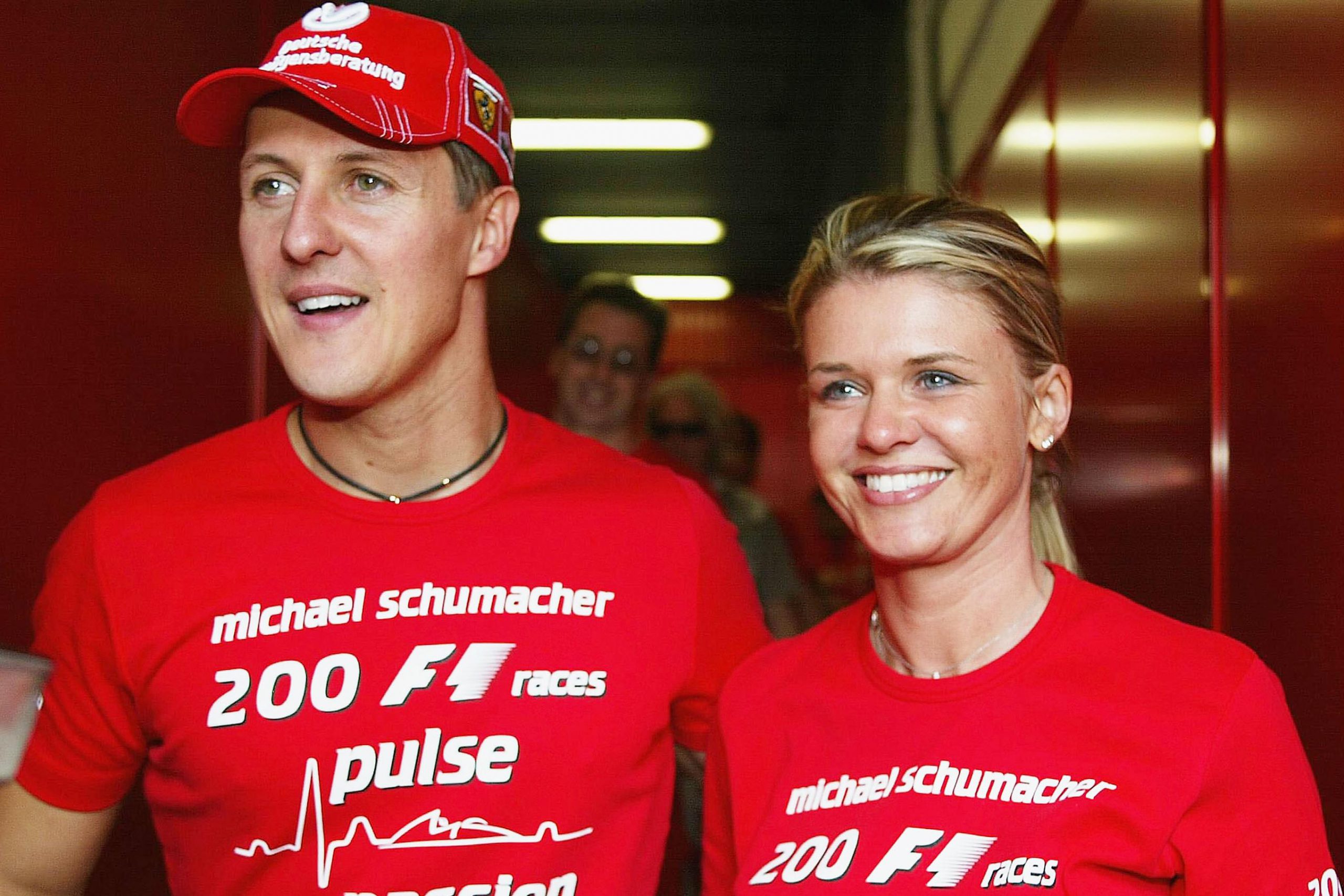 Michael Schumacher și soția sa, Corinna