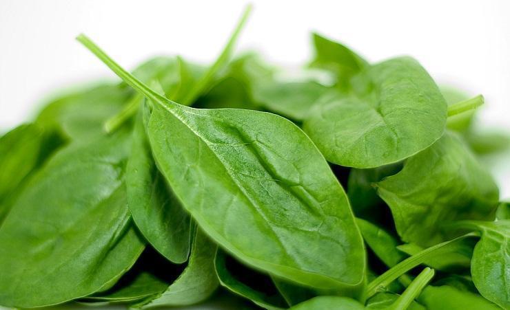 Spanacul, pe lista alimentelor permise în lupta împotriva acneei