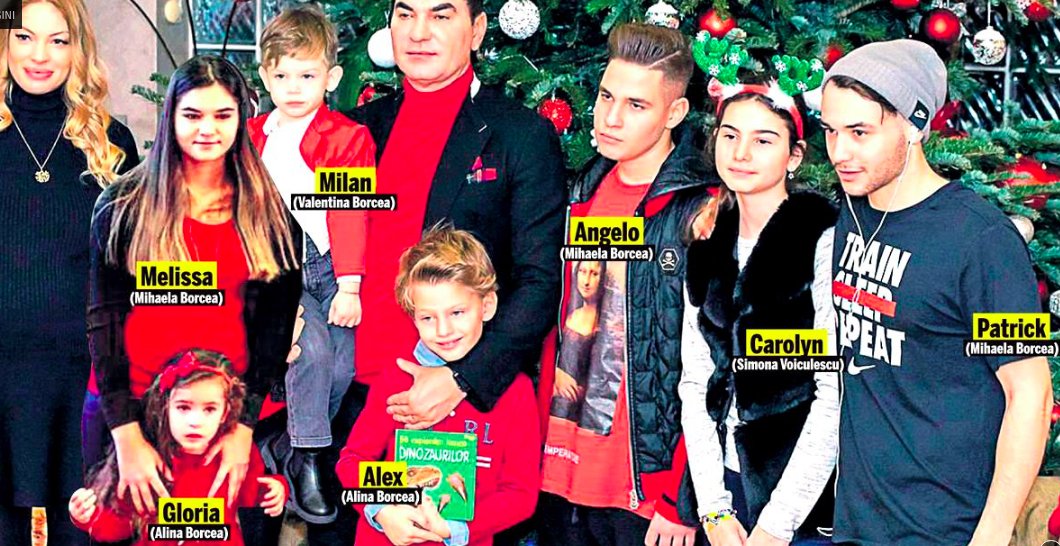 O parte din copiii lui Cristi Borcea