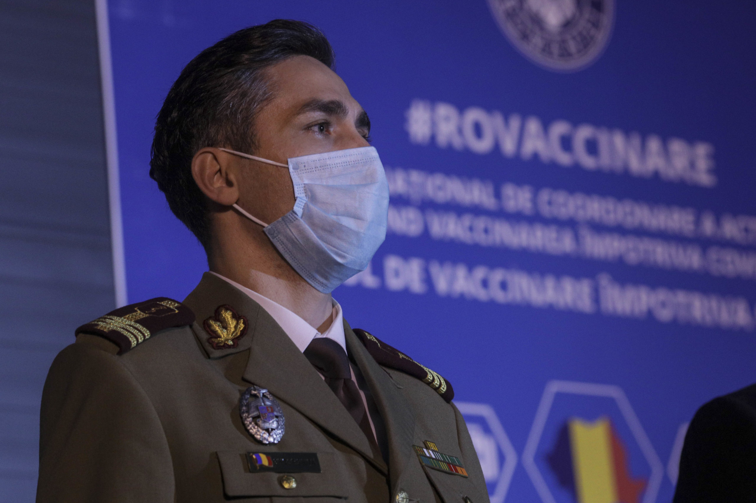 Şeful campaniei de vaccinare anti-Covid 19, medicul militar Valeriu Gheorghiţă