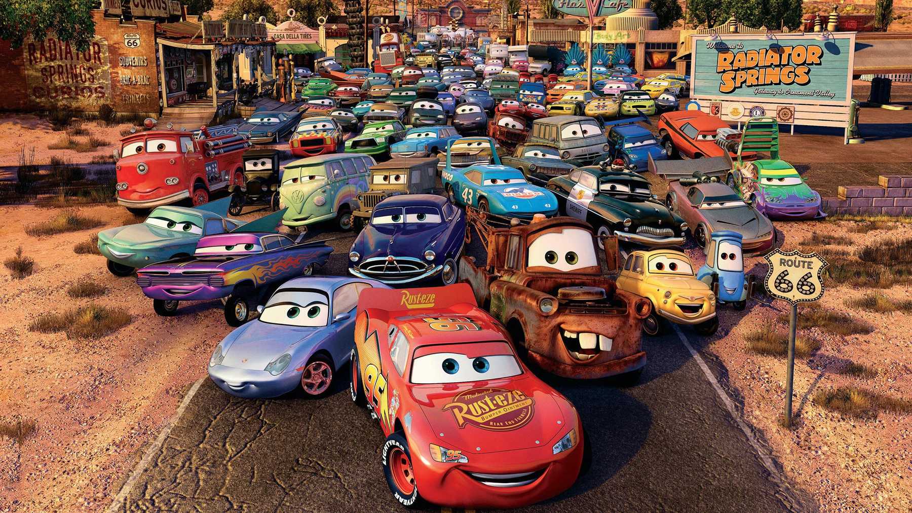 Filmul de animație Cars