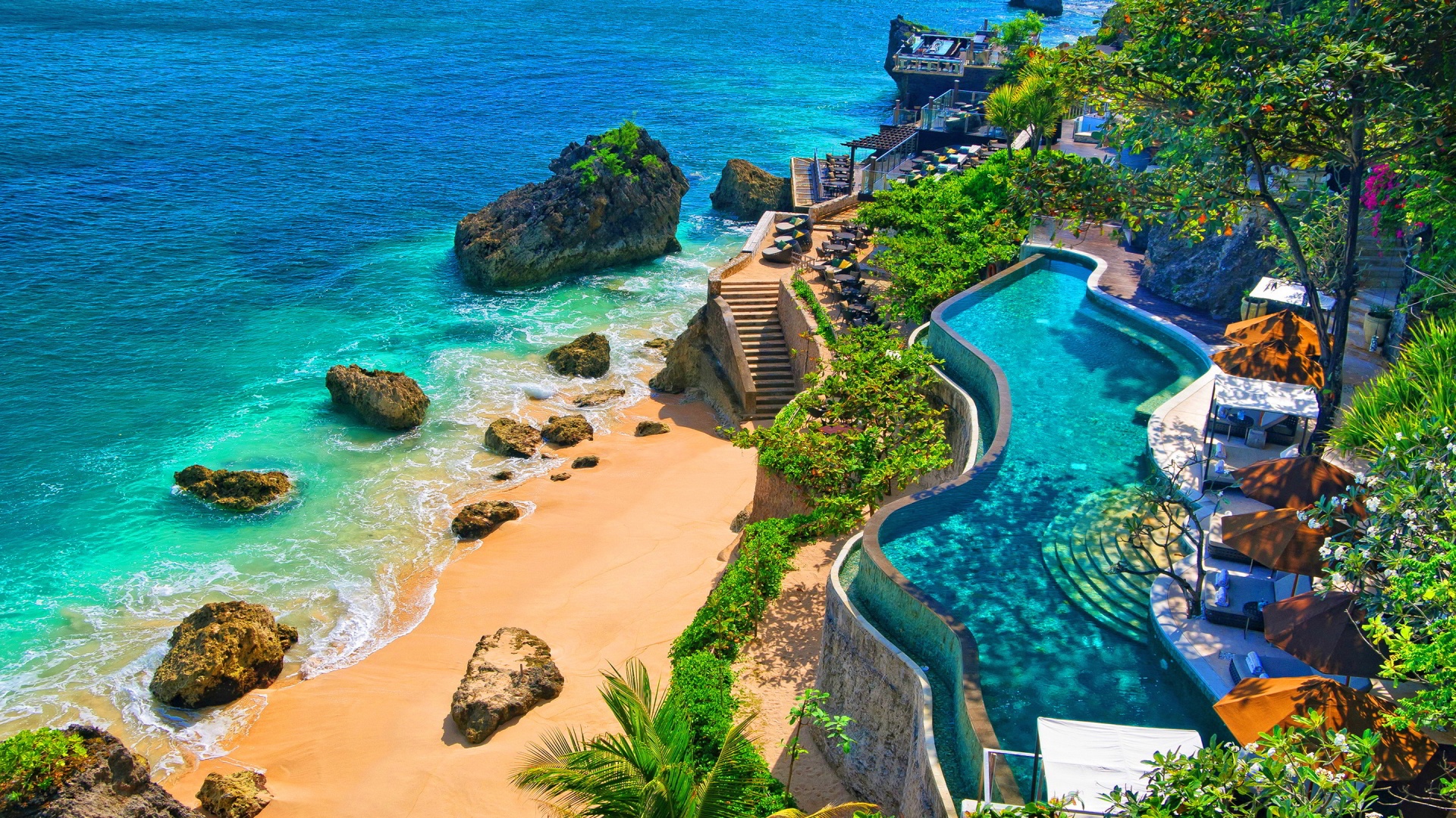 Peisaj mirific din Bali, Indonezia