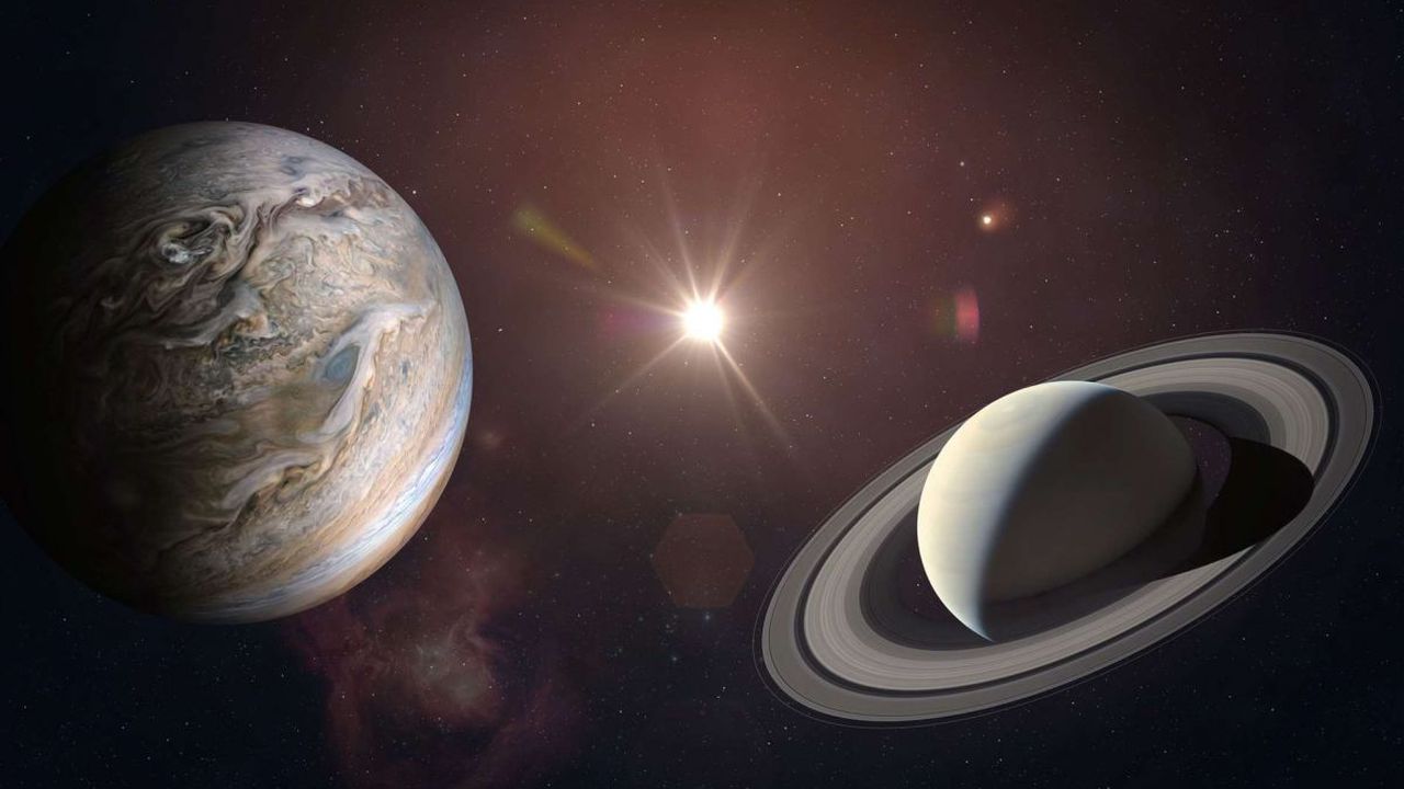 Marea Conjuncție - Întâșnirea dintre Jupiter și Saturn