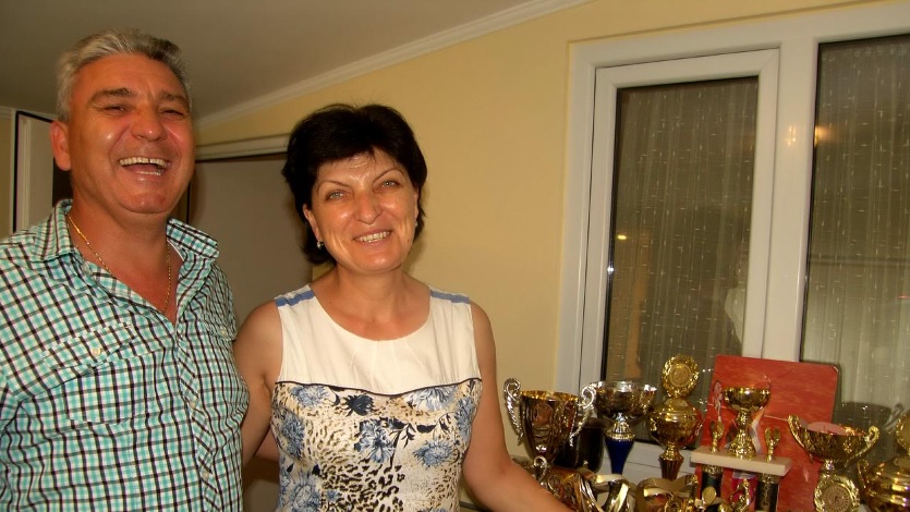 Părinții Simonei, Stere și Stania Halep