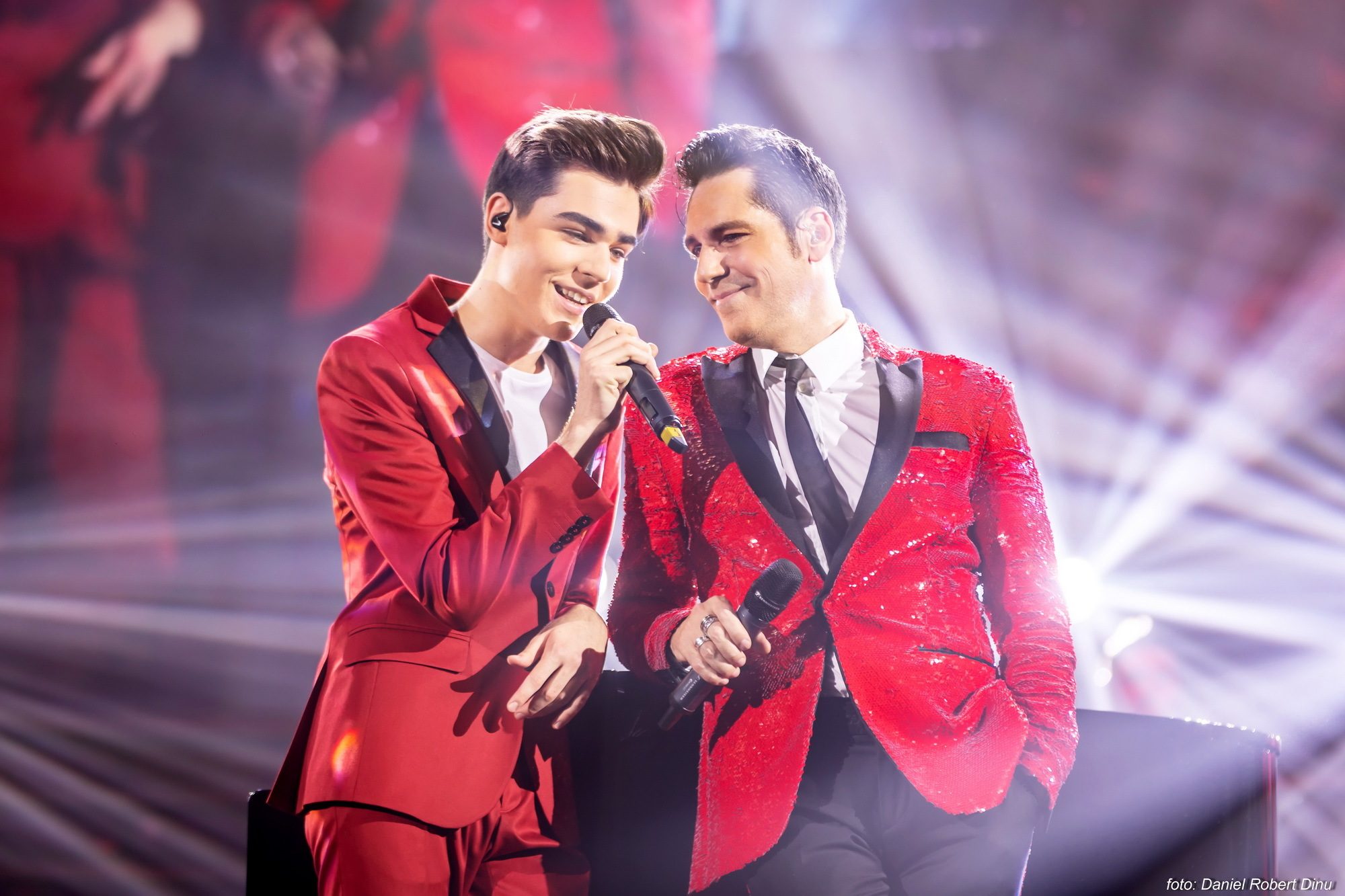 Ștefan Bănică Jr. și fiul său Radu