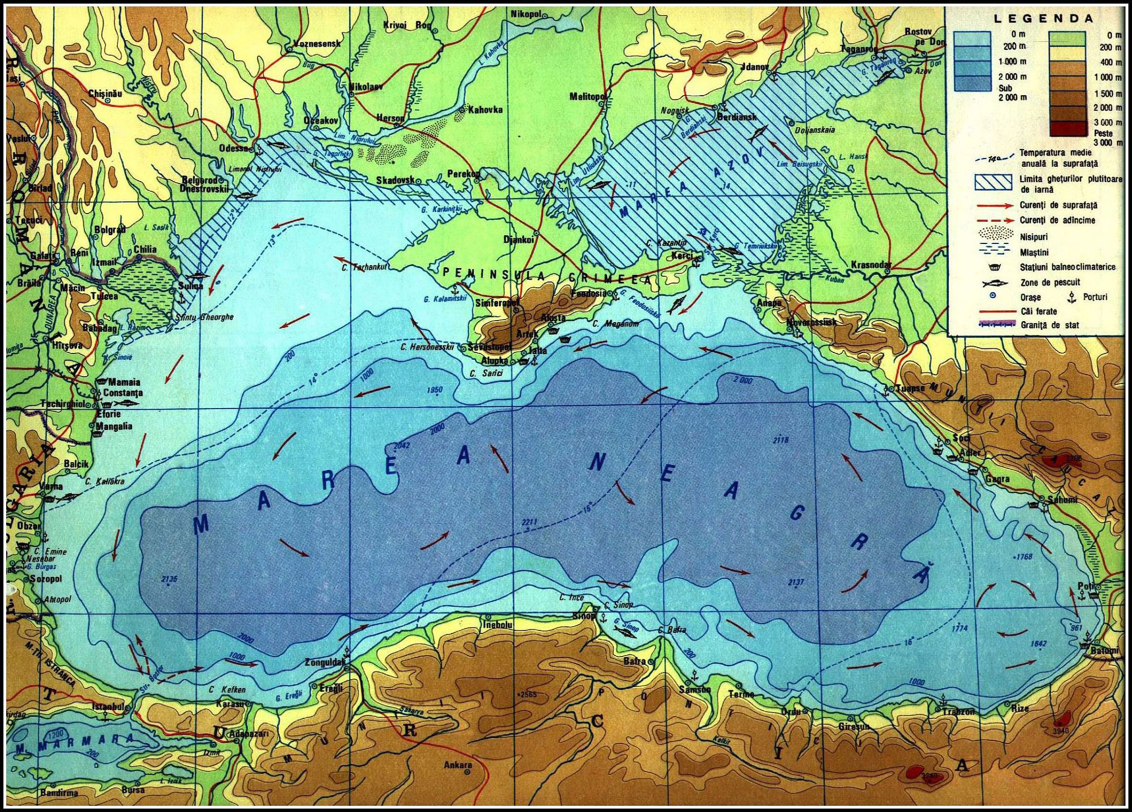 Marea Neagră și teritoriile care o înconjoară