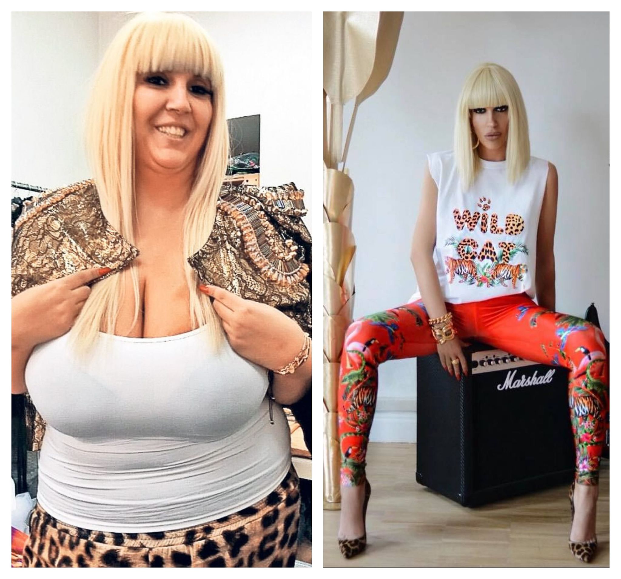 In prezent, Ramona Badulescu are o silueta de invidiat si poate fi comparata cu un model