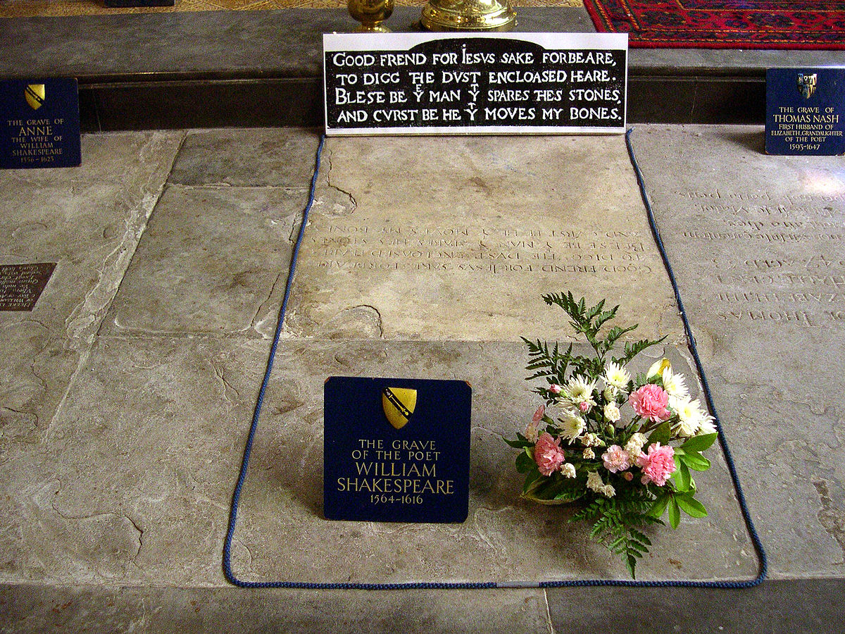 Mormântul lui Willian Shakespeare
