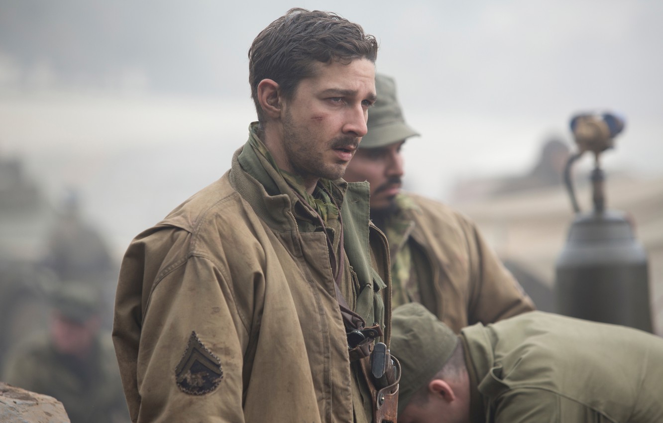 Shia LeBeouf în „Fury”