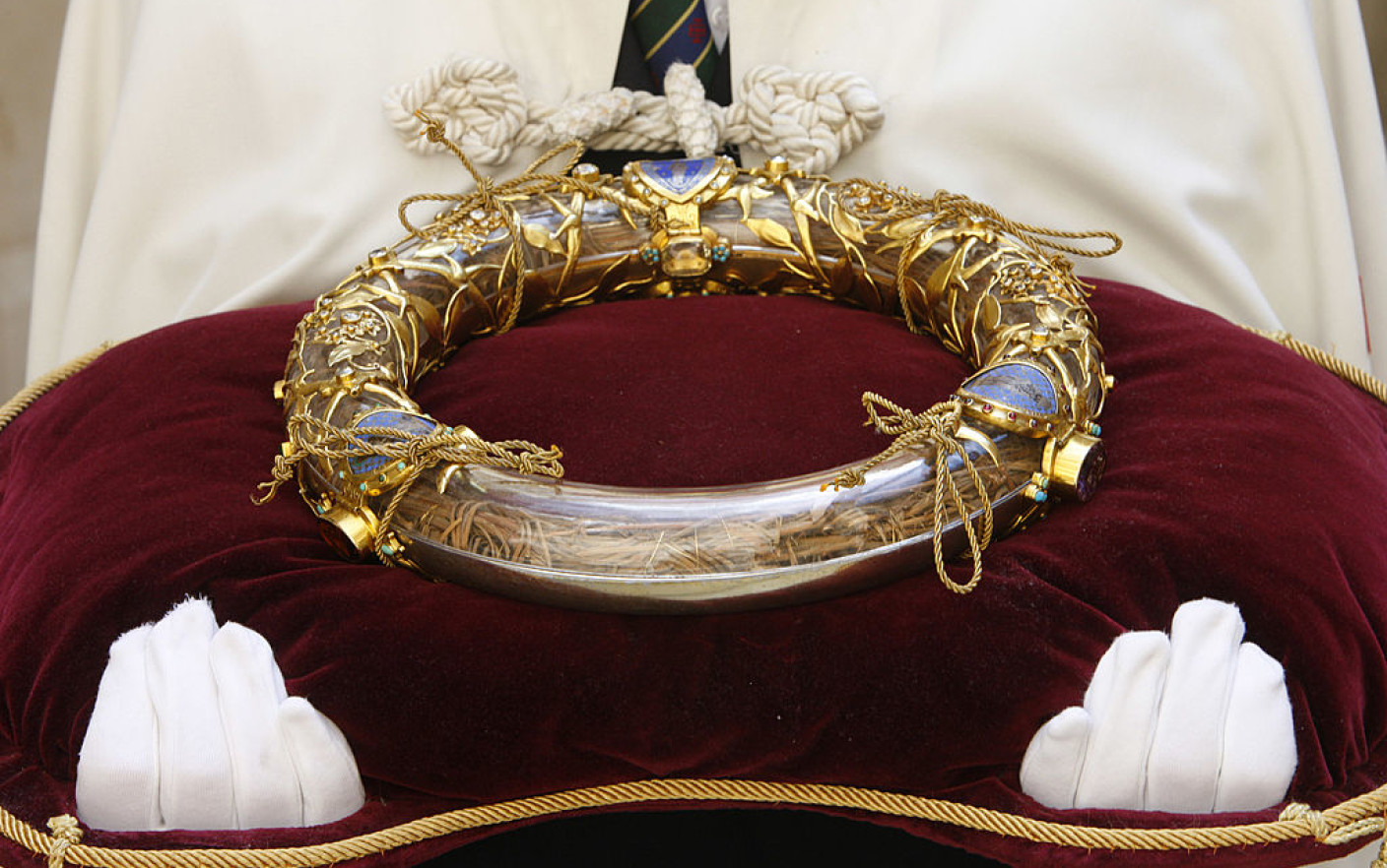Coroana de spini a Mantuitorului se afla in catedrala Notre Dame