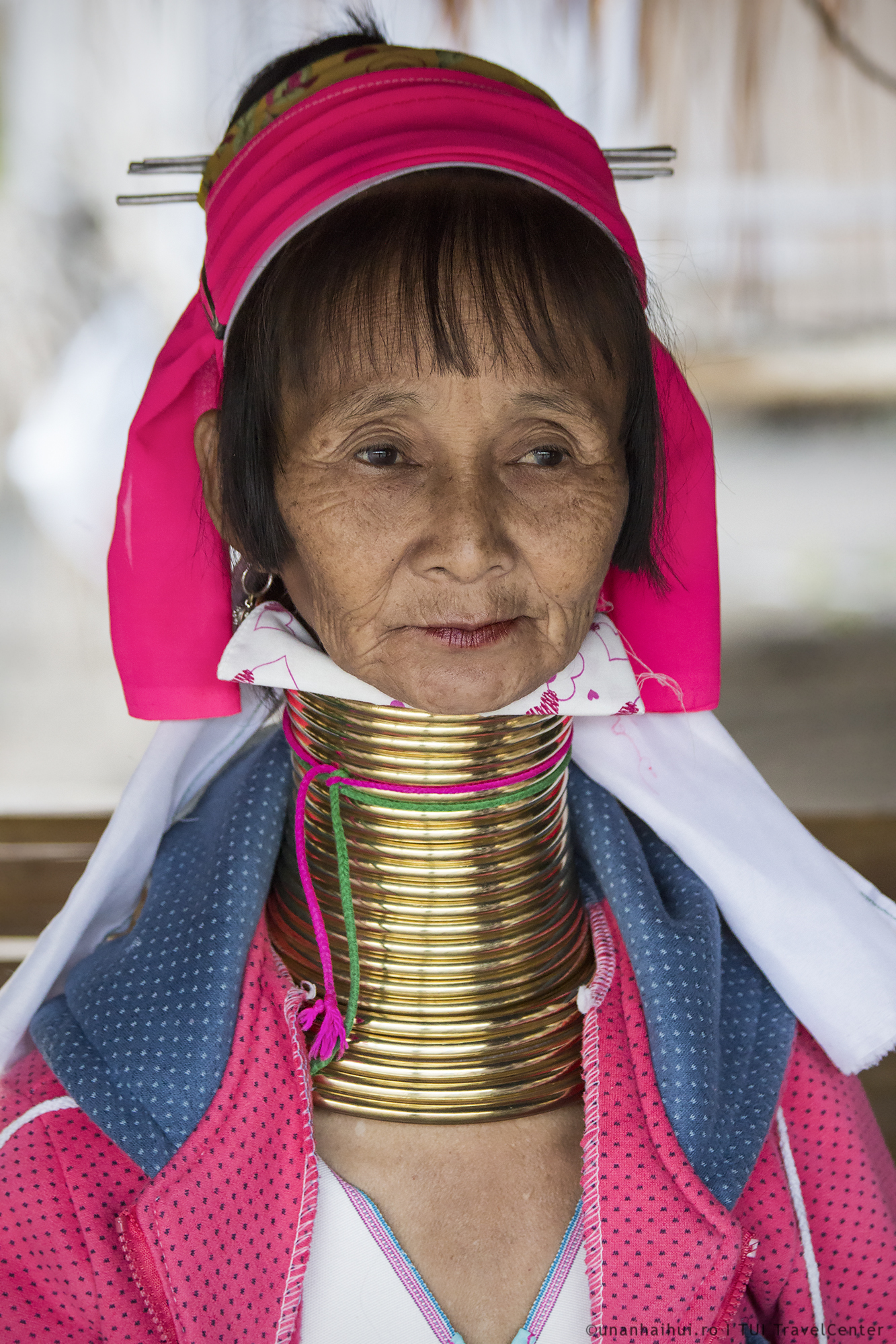 Femeie din tribul Padaung