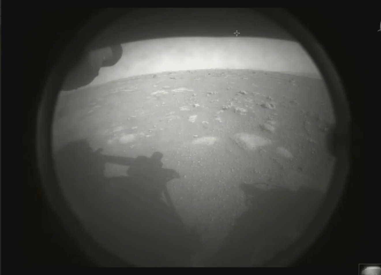 Primele imagini de pe Marte