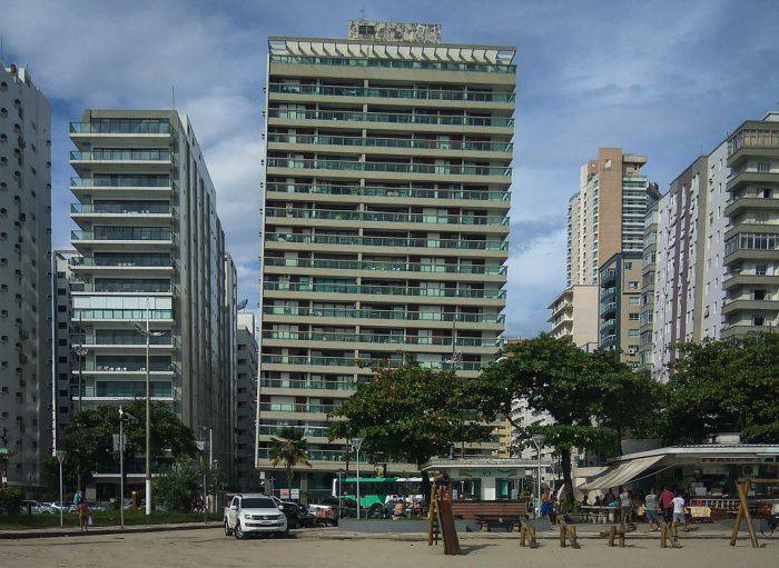Santos, orașul clădirilor care „dansează”, Brazilia