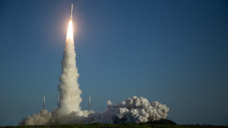 Lansarea rachetei Atlas V spre Marte. Foto: nasa.gov
