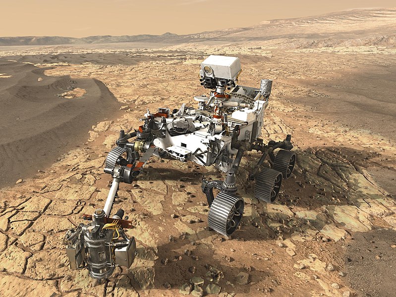 Roverul Perseverance care a fost lansat pe Marte