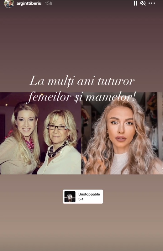 Ce a postat Tiberiu Argint pe Instagram