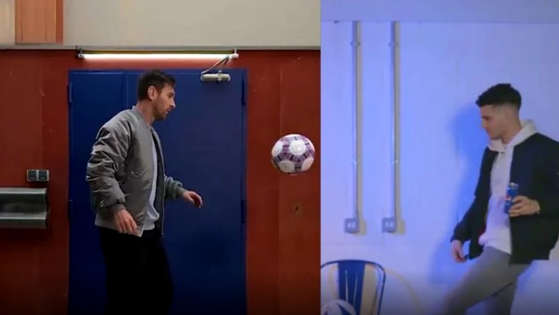 Cum a ajuns Ianis Hagi într-o reclamă alături de Messi