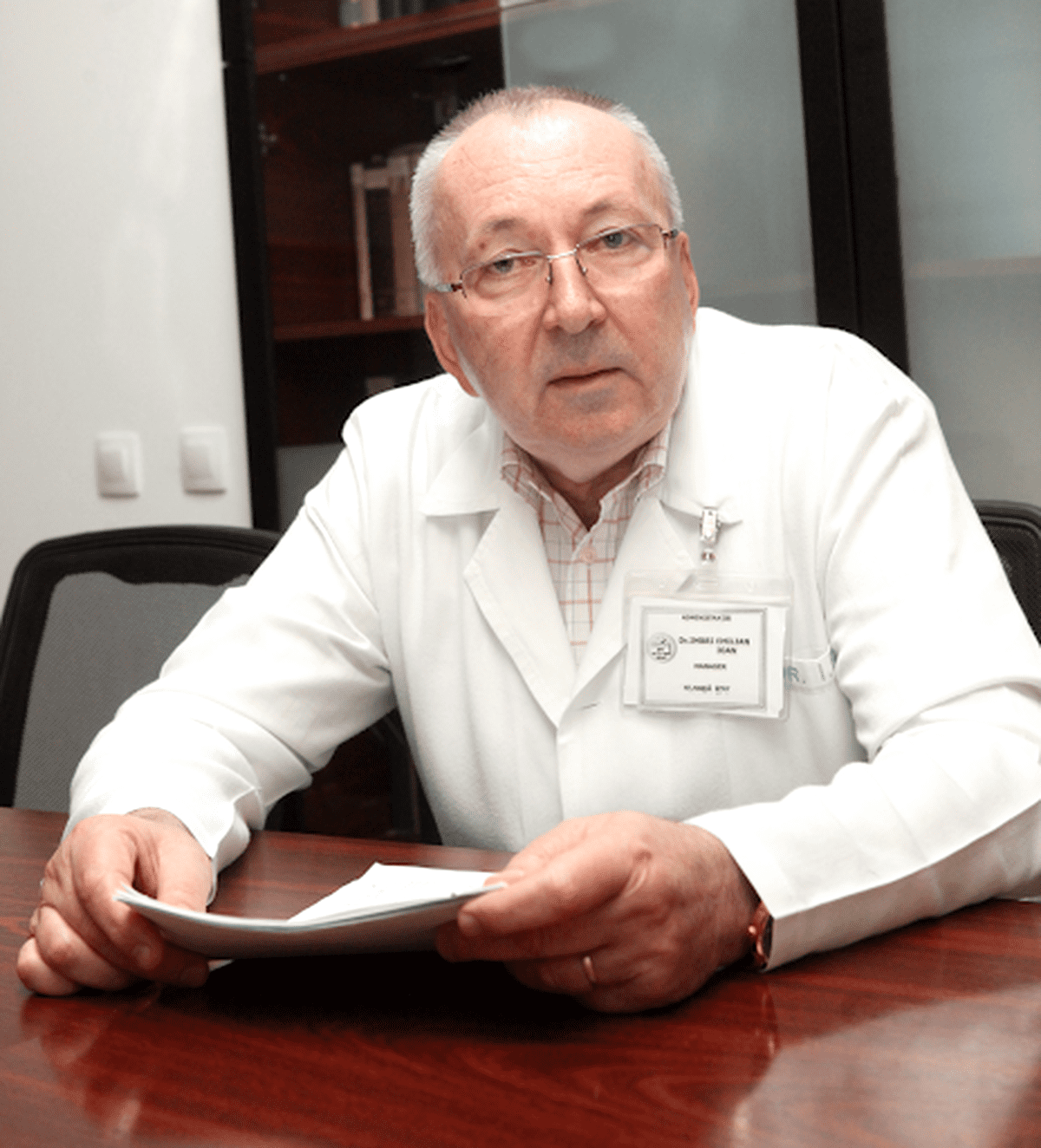 Dr. Emilian Imbri, fost manager al Spitalului de Boli Infecțioase și Tropicale Victor Babeș din București.