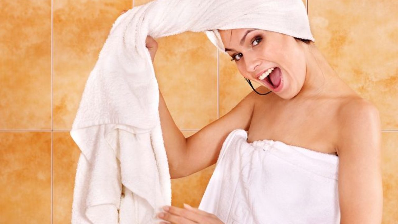 Промокнуть полотенцем