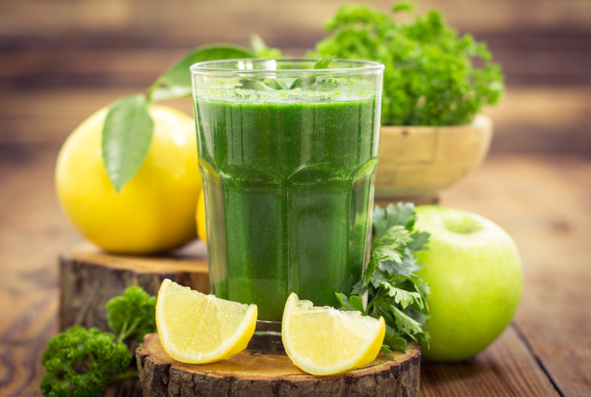 Detoxifiere cu sucuri verzi