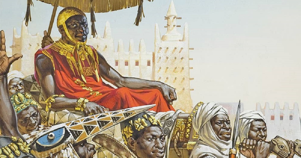 Mansa Musa in timpul pelerinajului