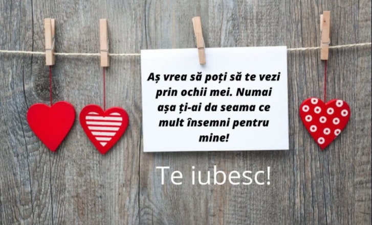 Mesaje de iubire. Te iubesc!
