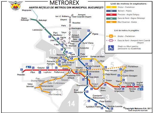 Semnificația numelor stațiilor de metrou din Capitală