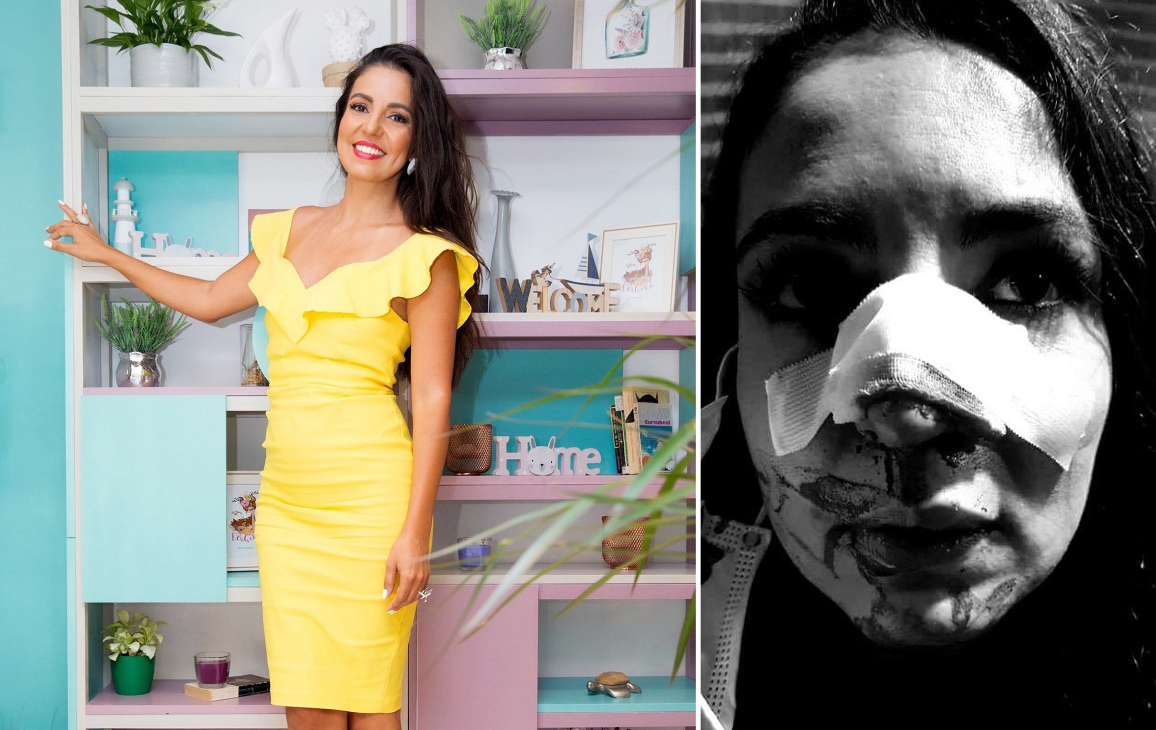 Cristina Joia a fost lovită cu un pumn în față într-un magazin