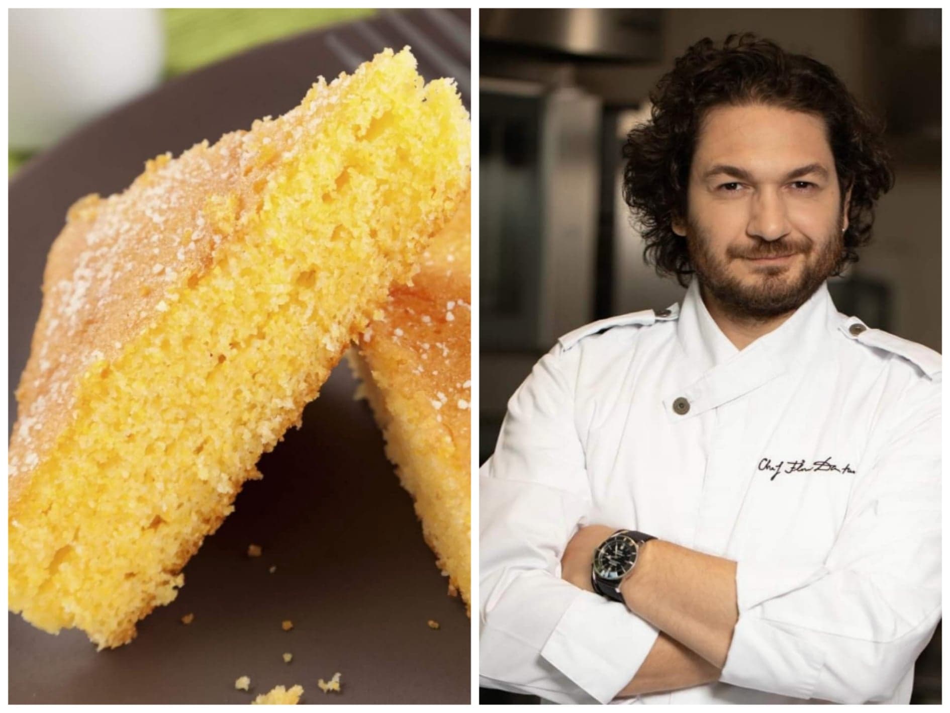 Prăjitură de post cu mălai. Rețeta propusă de chef Florin Dumitrescu pentru un desert deosebit