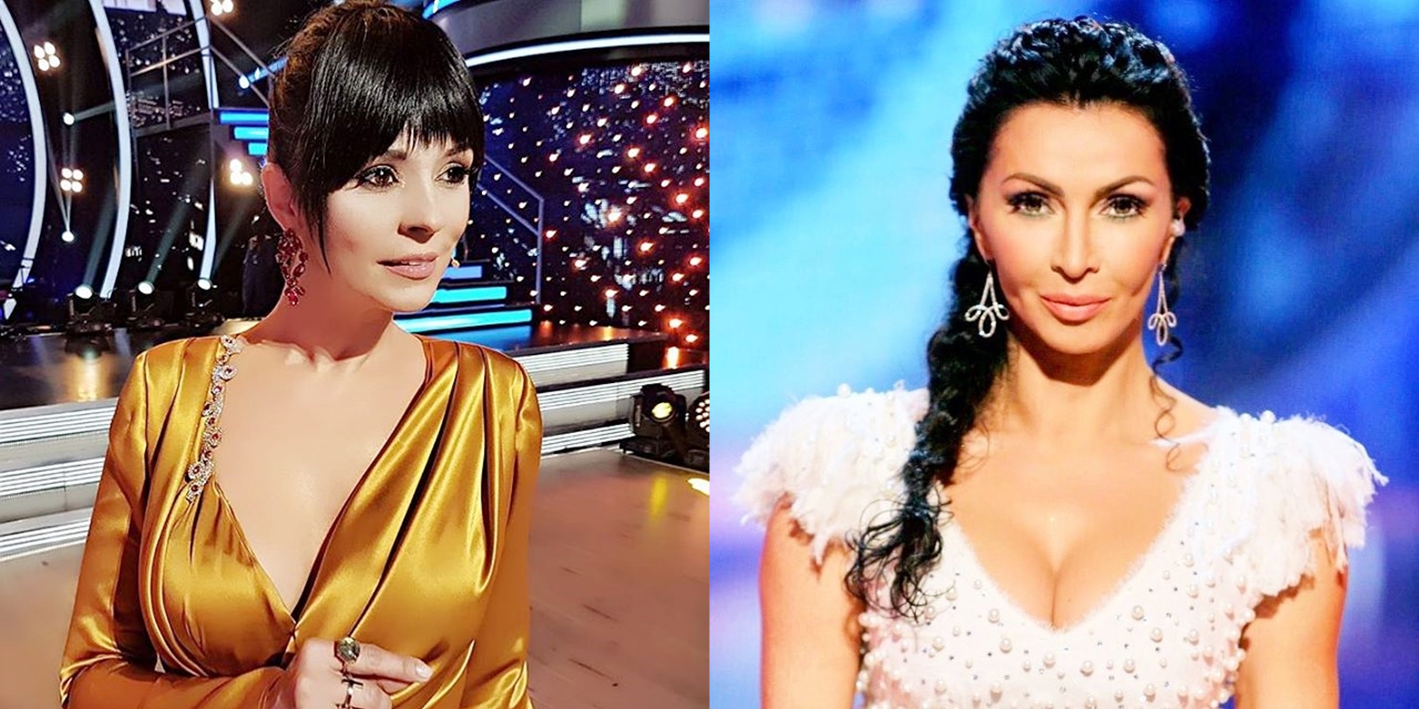 Andreea Marin și Mihaela Rădulescu la emisiunea „Uite cine dansează”
