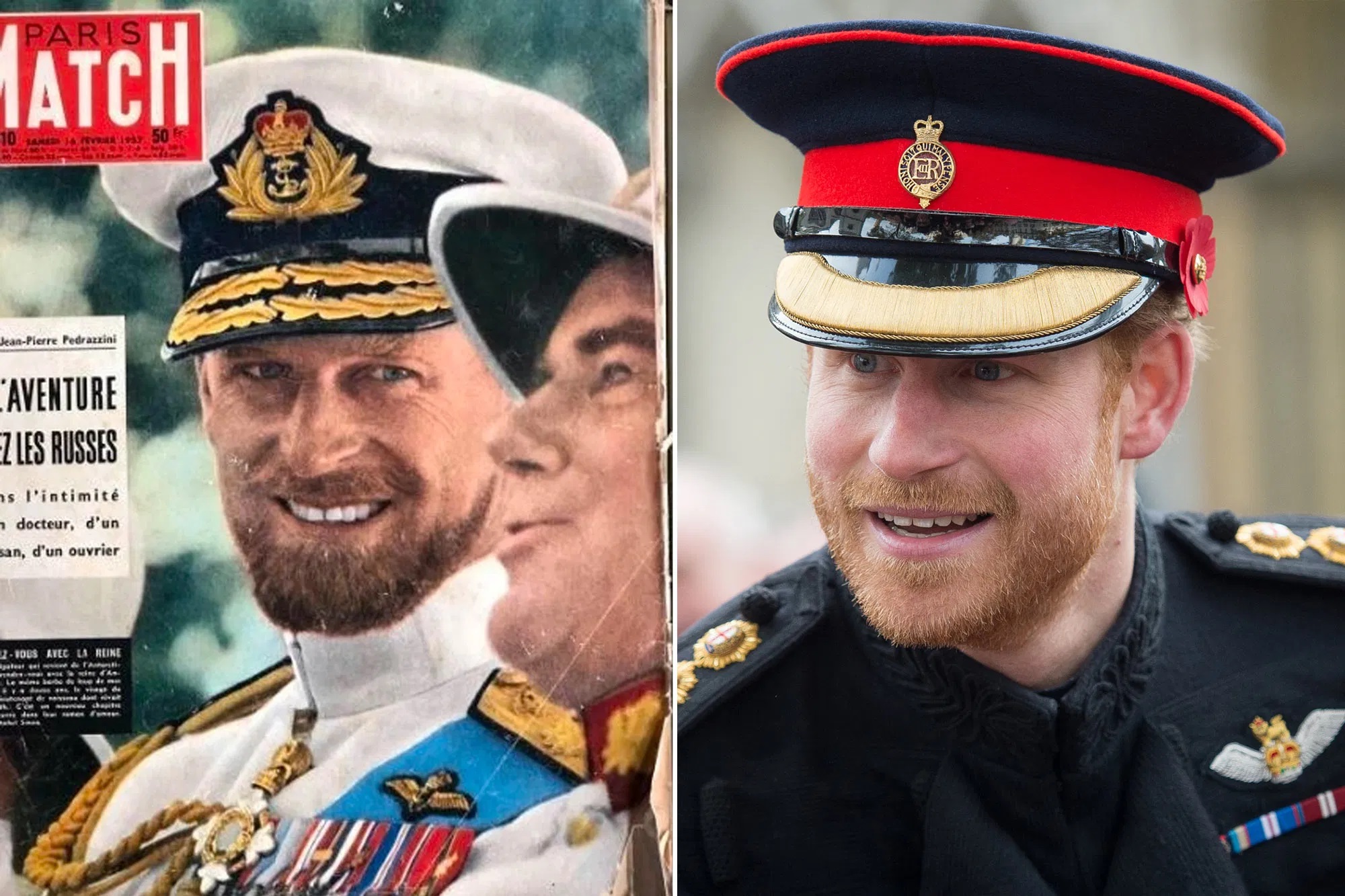 Asemanarea izbitoare dintre Printul Harry si Printul Philip