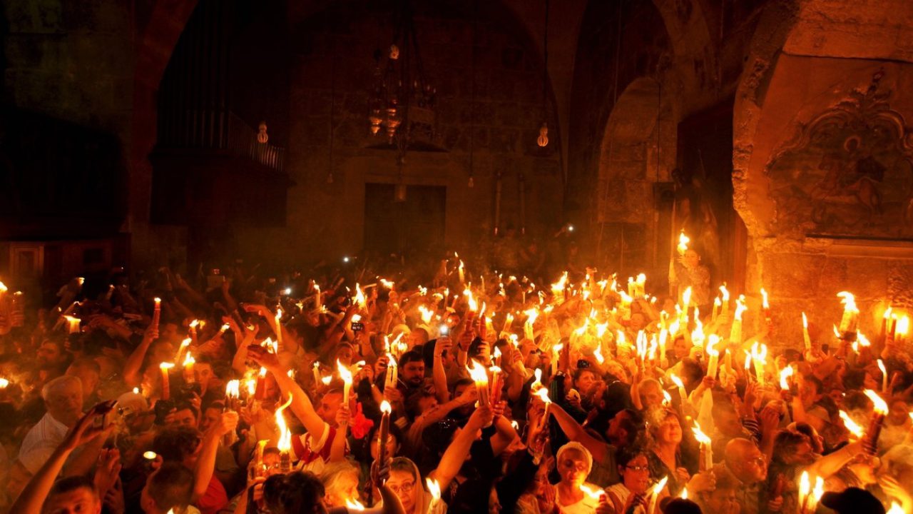 Ce reprezinta Lumina Sfanta de la Ierusalim
