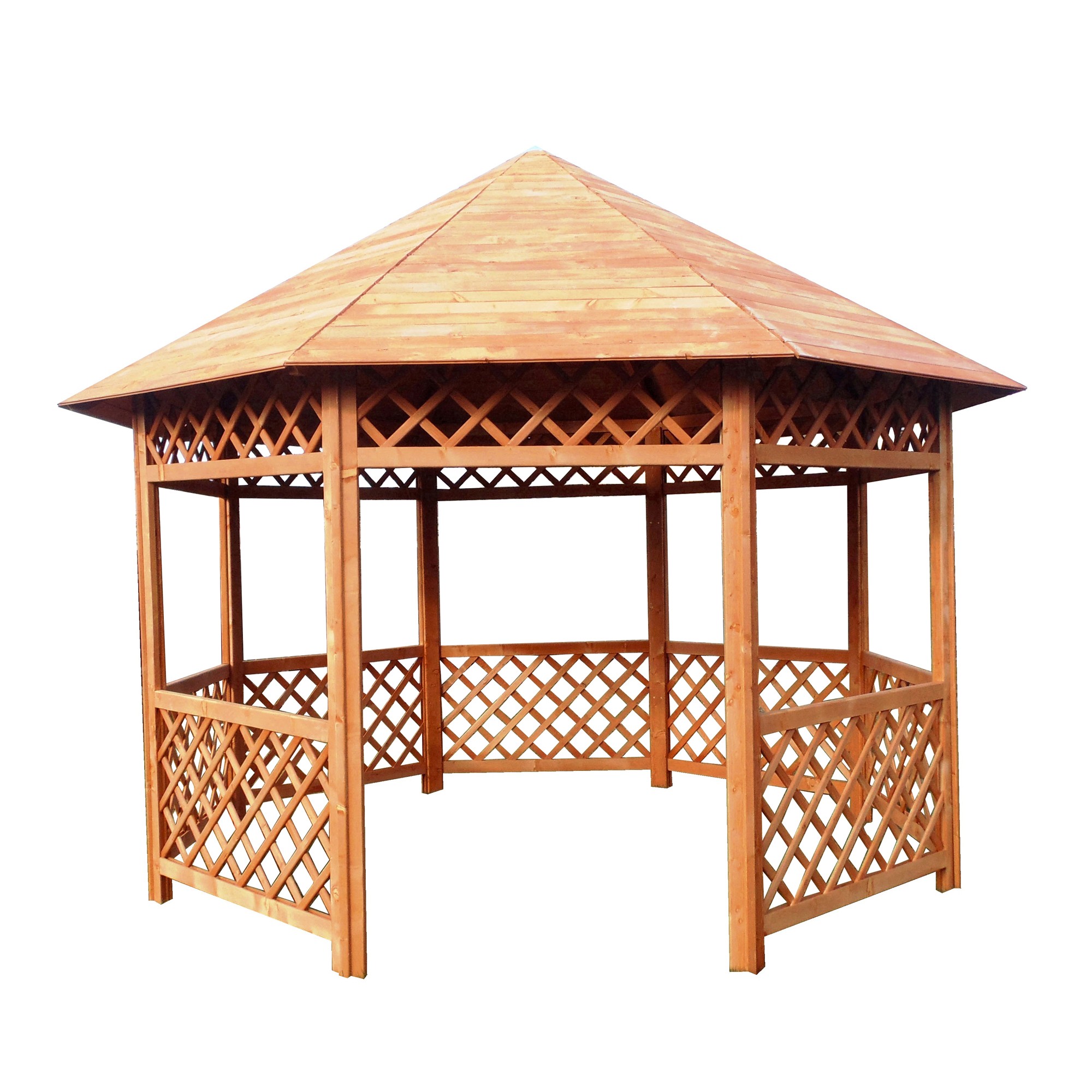 Pavilion de grădină Daf octogonal din lemn