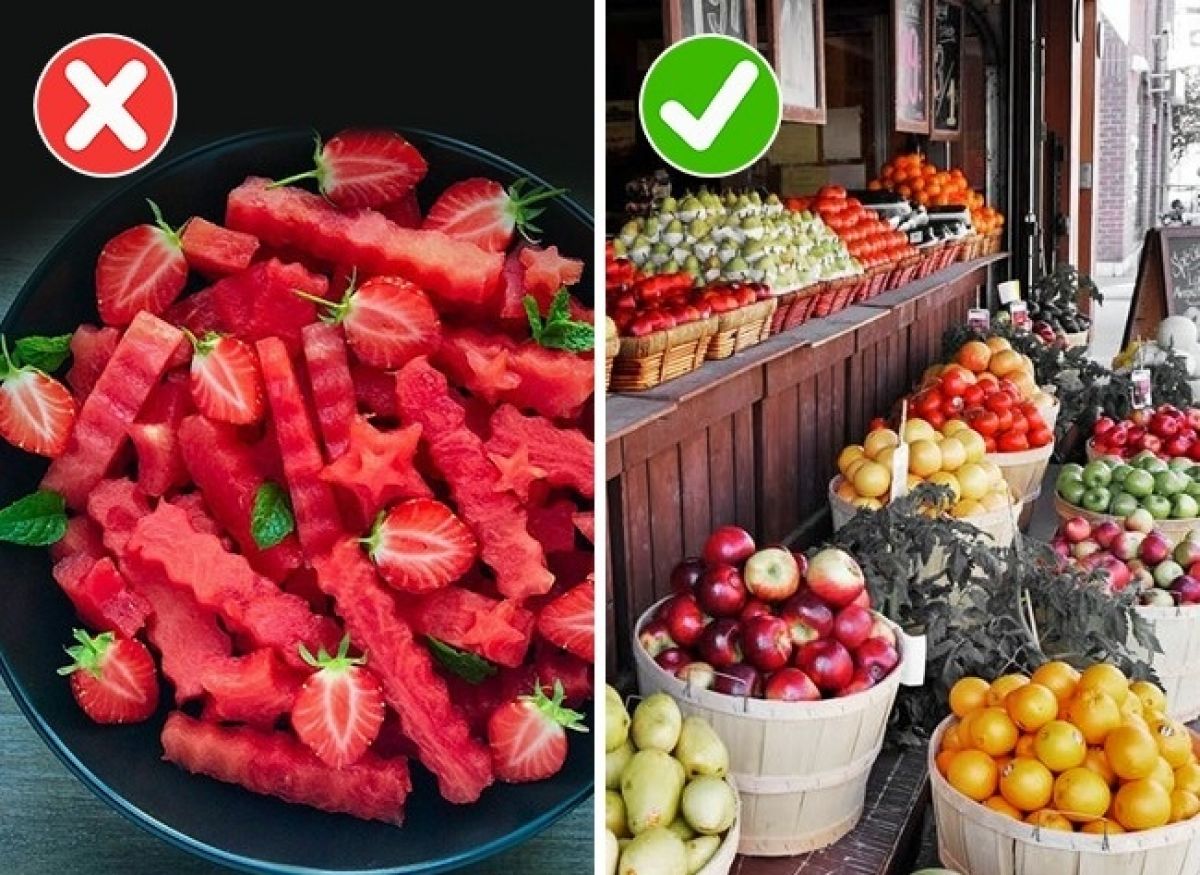 Fructe taiate vs fructe intregi