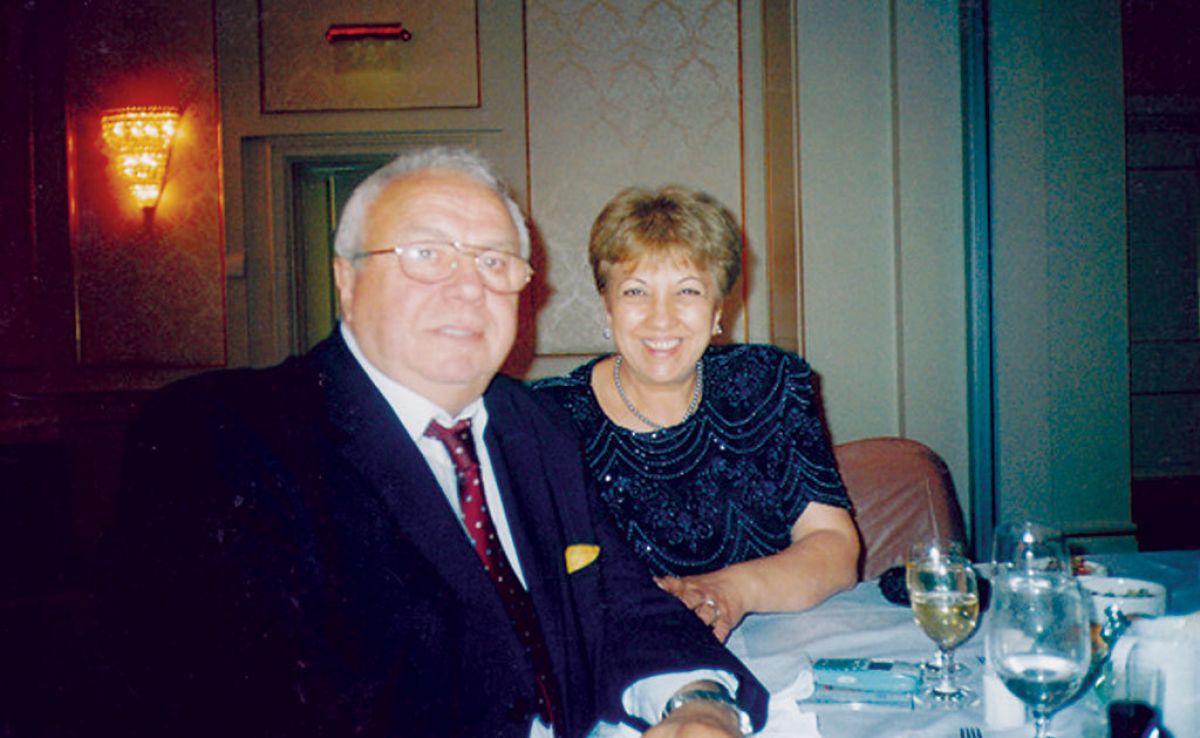 Alexandru Arșinel și soția lui