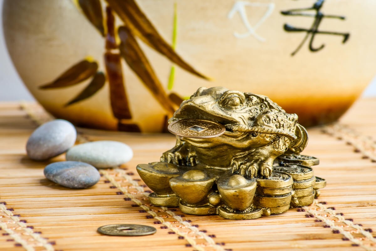 Broscuța feng shui, despre care se spune că aduce noroc