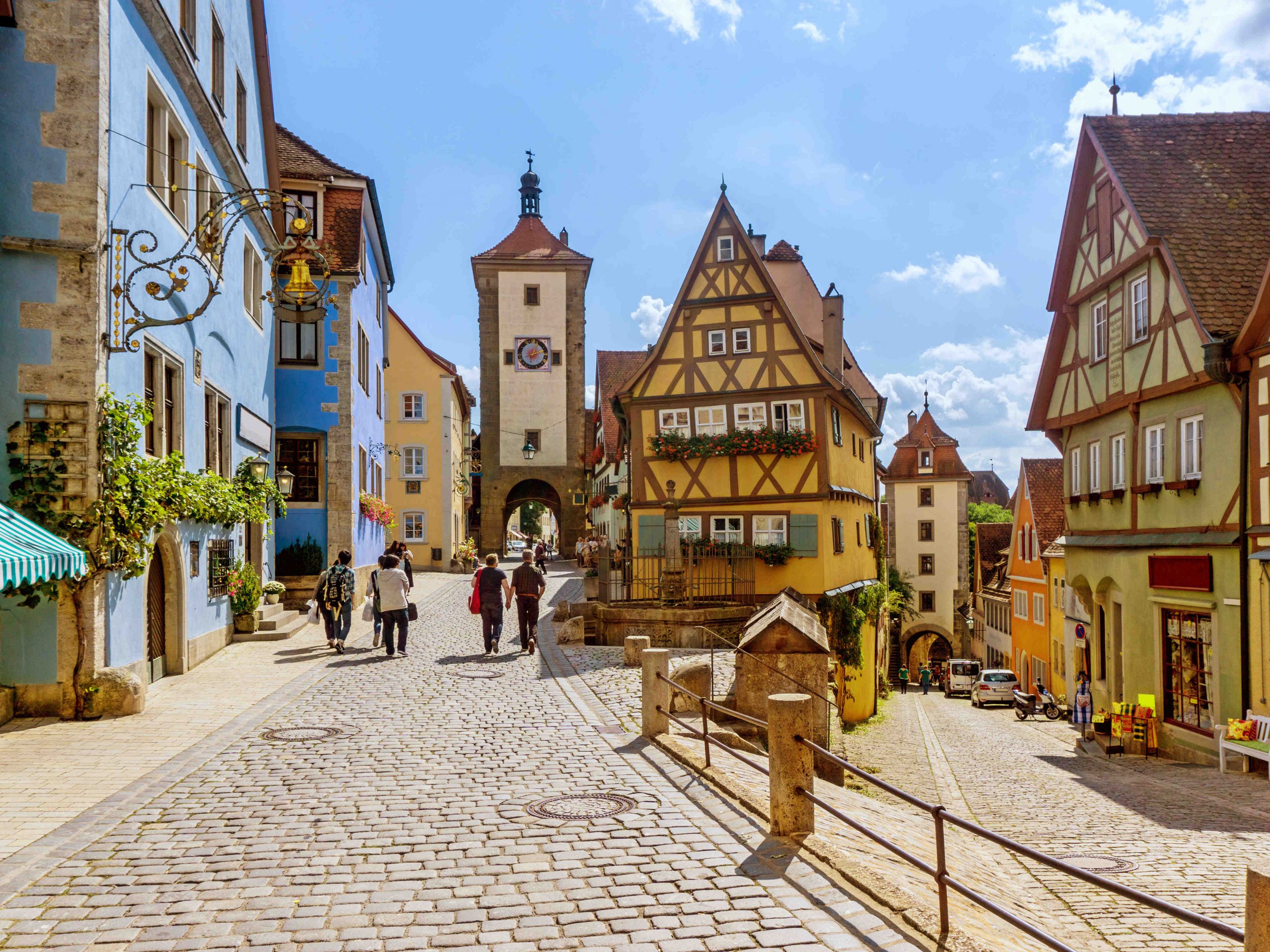 Cele mai frumoase orașe din Germania. Rothenburg ob der Tauber