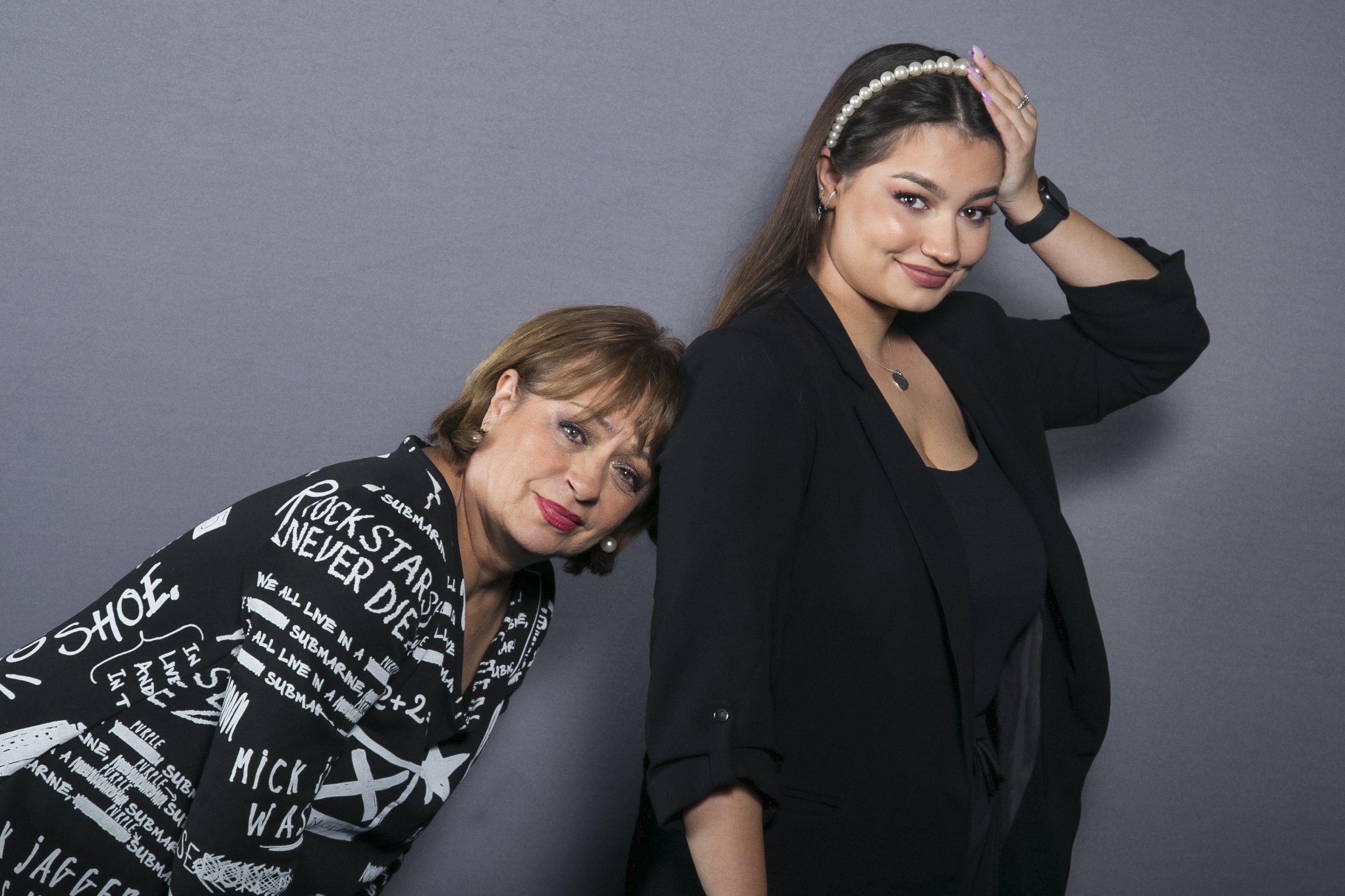 Adriana Trandafir și fiica ei, Maria Speranța