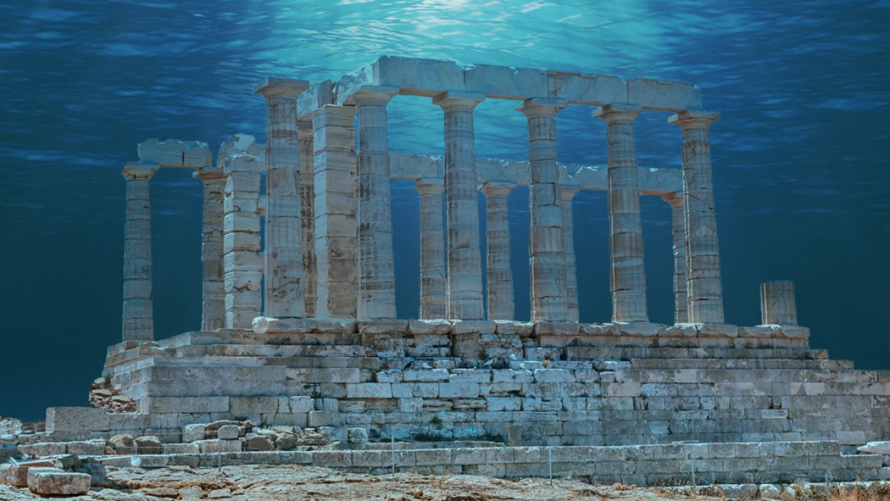 Mai multe ruine au fost descoperite sub apele Marii Mediteranene