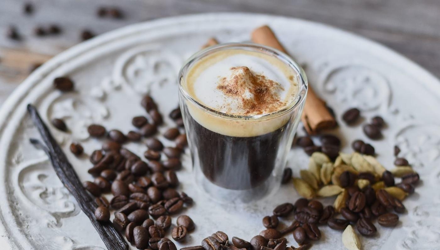 Cafea rece cu sirop de artar