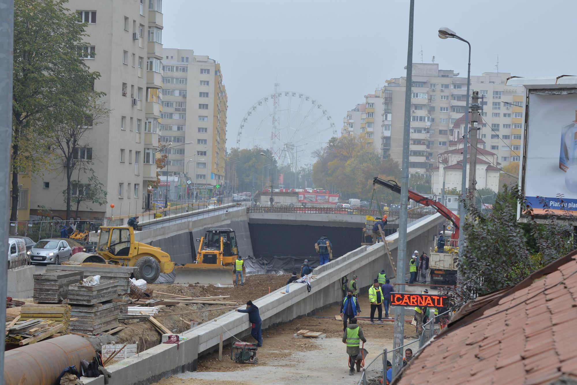Lucrările la Pasajul Doamna Ghica vor fi finalizate în 2022