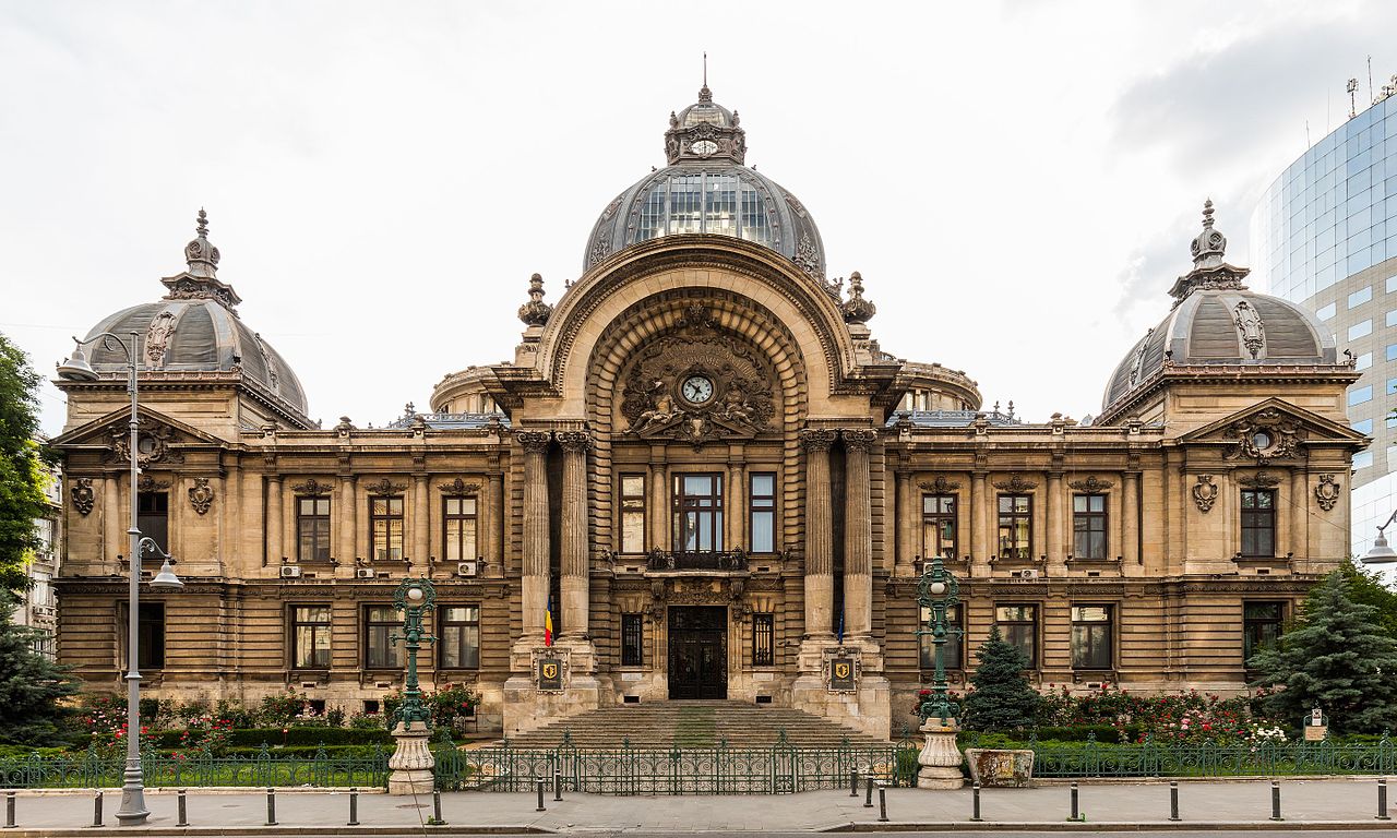 Clădiri simbol din București. Clădirea CEC